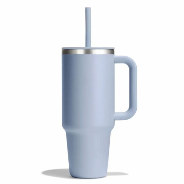 40 oz Travel Tumbler Blue color